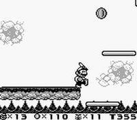 une photo d'Ã©cran de Super Mario Land 2 sur Nintendo Game Boy